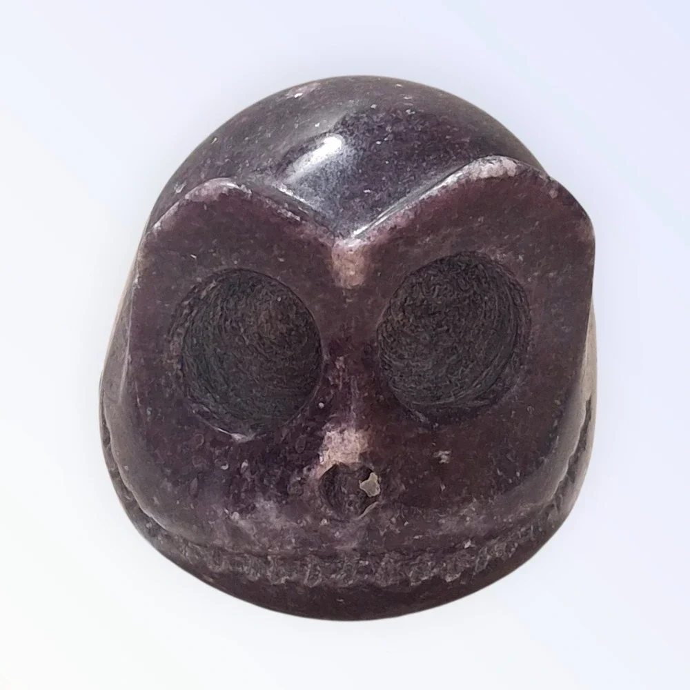 Jack Skellington The Nightmare Before Christmas Carved Purple Fluorite Crystal